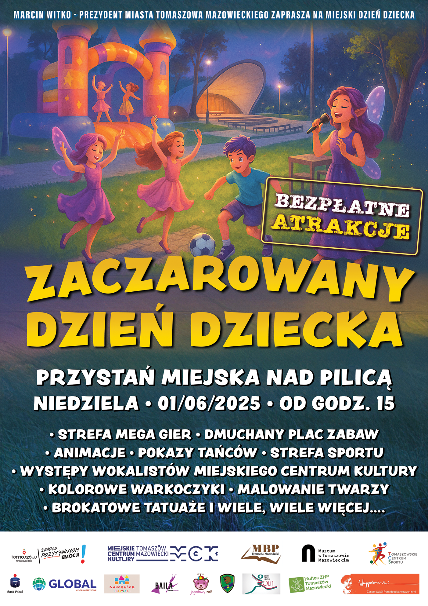 aktualność: Zapraszamy na „Zaczarowany Dzień Dziecka”