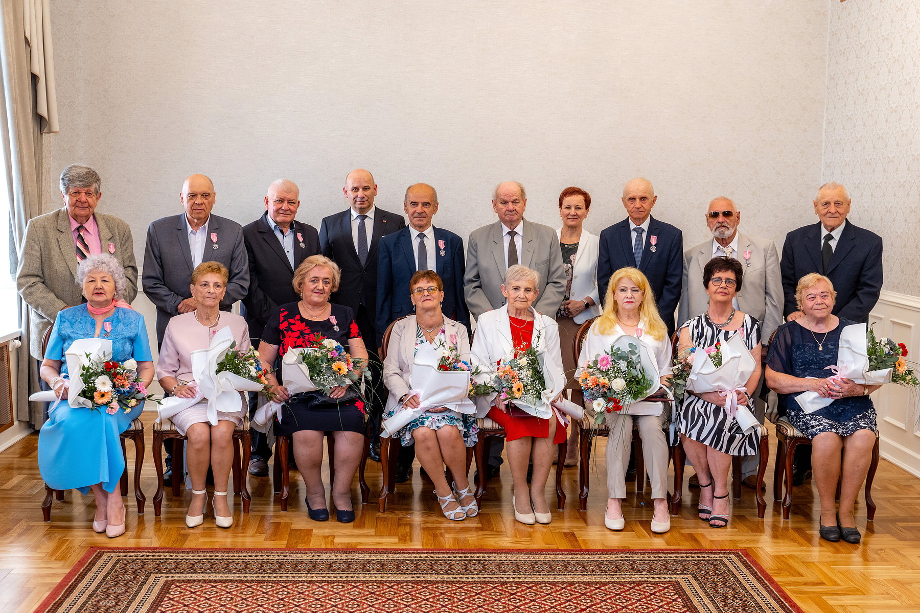 aktualność: Osiem małżeństw świętowało złote i diamentowe gody