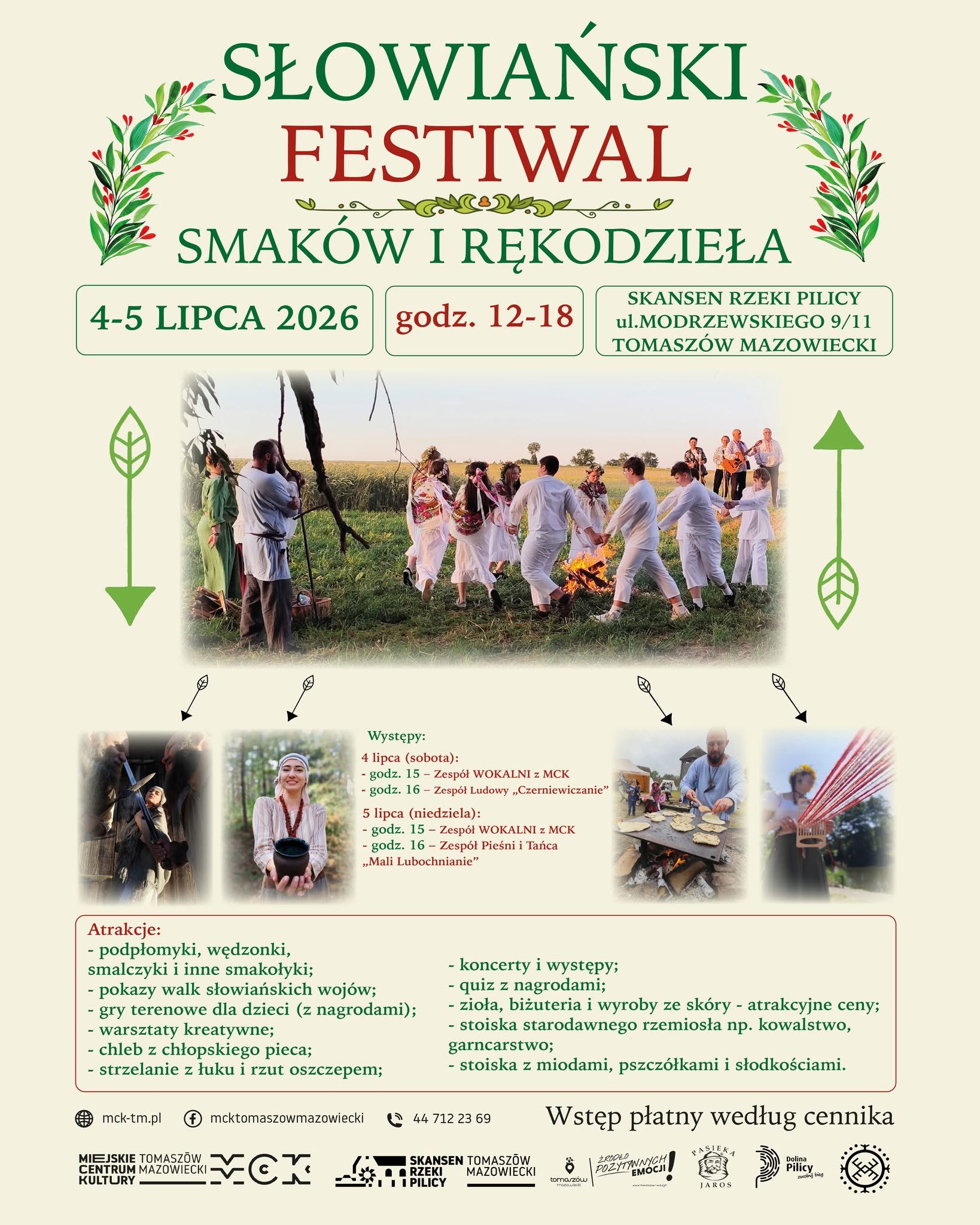 aktualność: Słowiański Festiwal Smaków i Rękodzieła