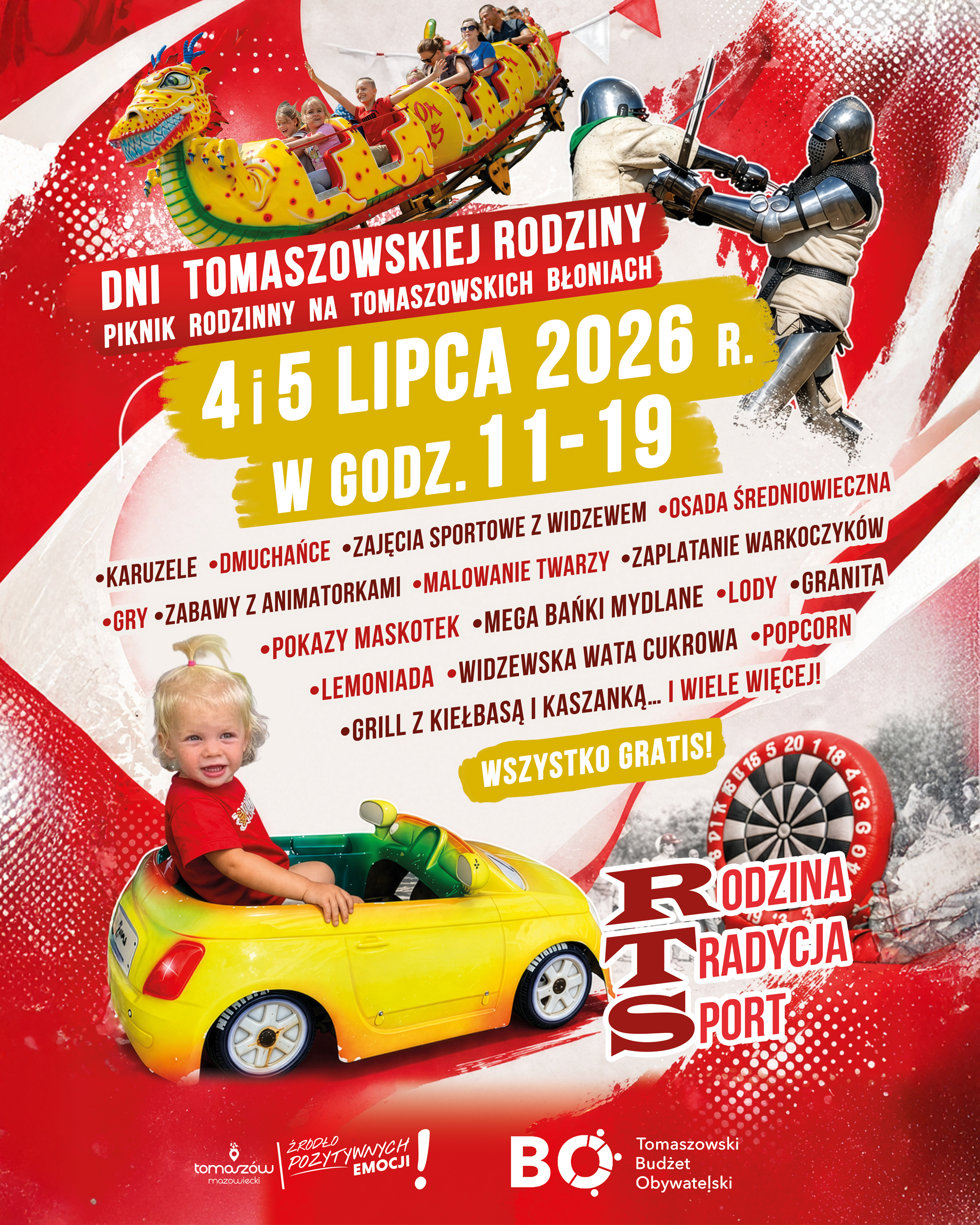 aktualność: Dni Tomaszowskiej Rodziny – dwudniowy piknik na Tomaszowskich Błoniach