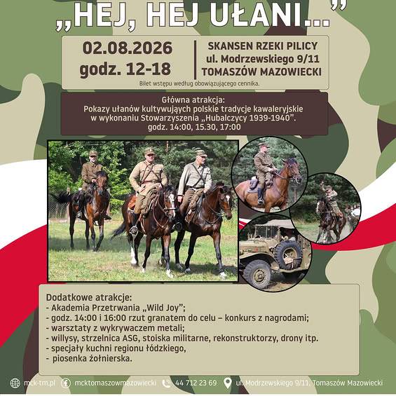 Piknik Militarny „Hej, hej ułani…”