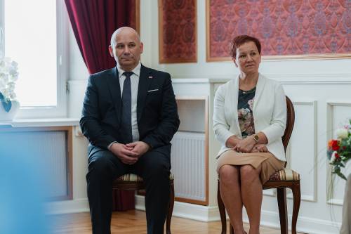 Prezydent i Przewodnicząca Rady Miejskiej
