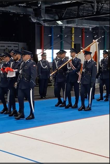 Uroczyste obchody Święta Policji-Uroczyste obchody Święta Policji - kompania honorowa