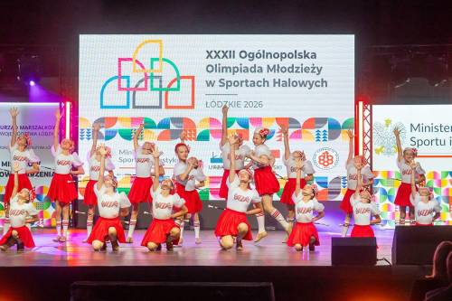 Ceremonia Zakończenia XXXII Ogólnopolskiej Olimpiady Młodzieży w Sportach Halowych Łódzkie 2026
