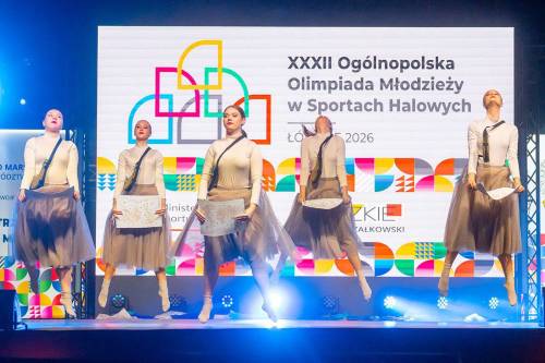 Ceremonia Zakończenia XXXII Ogólnopolskiej Olimpiady Młodzieży w Sportach Halowych Łódzkie 2026